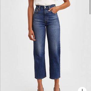 RIBCAGE STRAIGHT ANKLE WOMEN'S JEANS